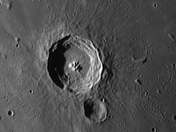 le cratère Bouillaud