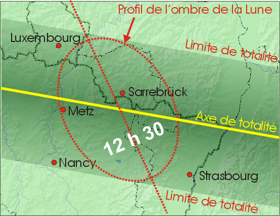 Carte de Sarrebruck